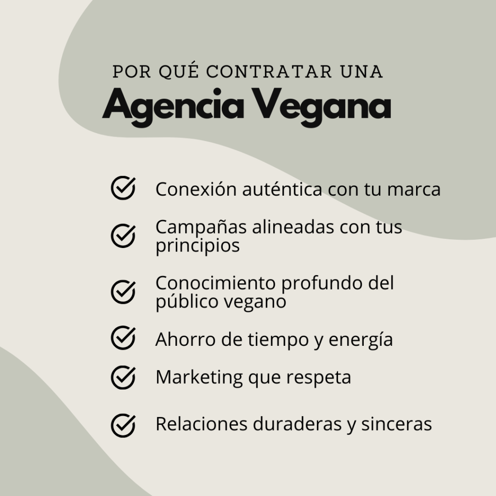 razones por las que contratar una agencia de marjeting y comunicación vegana